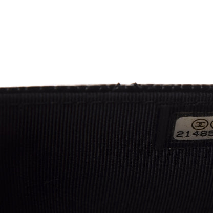 Chanel Caviar Quilted Wallet On Chain WOC Black 10 of 12