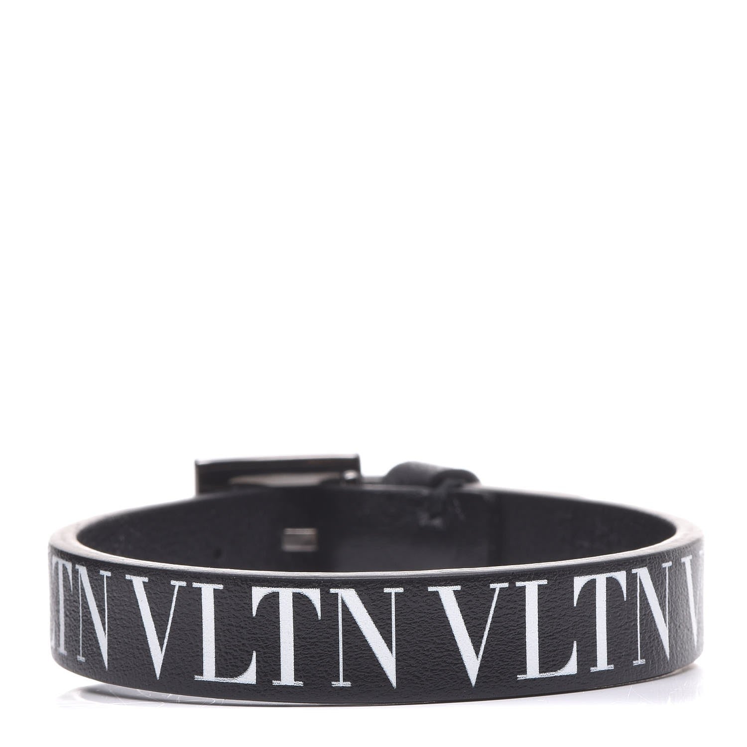 Valentino Garavani Vitello VLTN Bracelet Black 3 of 5