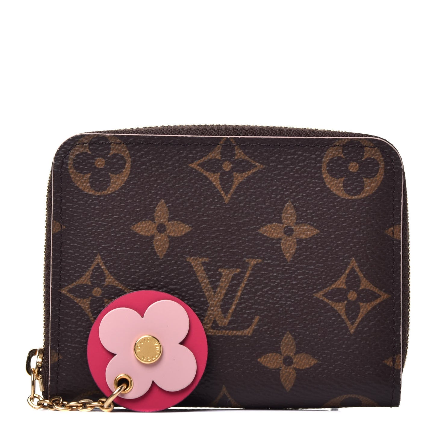 Monogram Bloom Flower Zippy Coin Purse