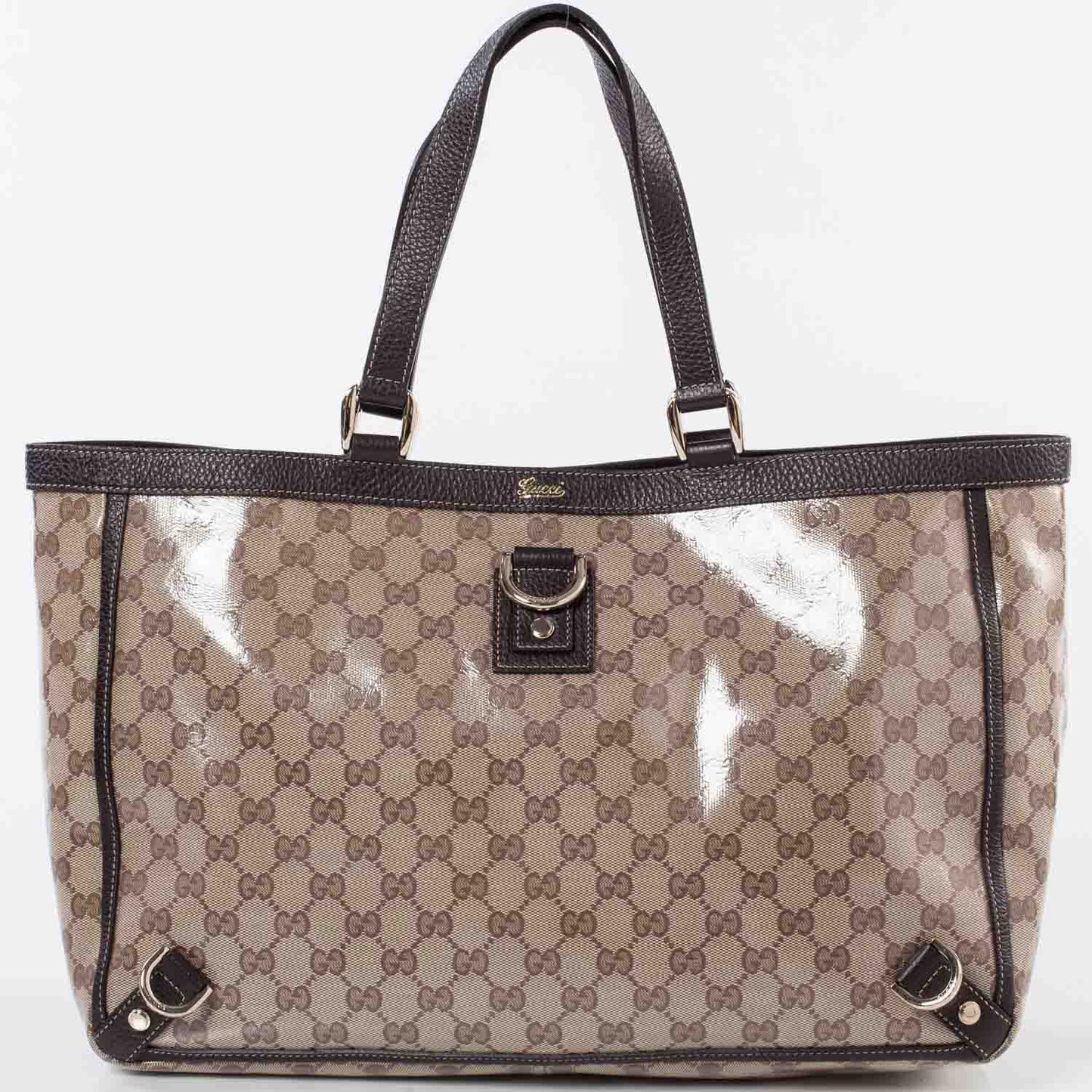 Crystal Monogram Abbey Tote
