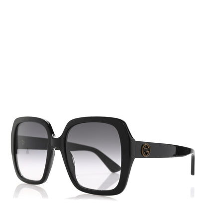 Gucci Acetate Square Frame GG0096S Sunglasses Black 1 of 8