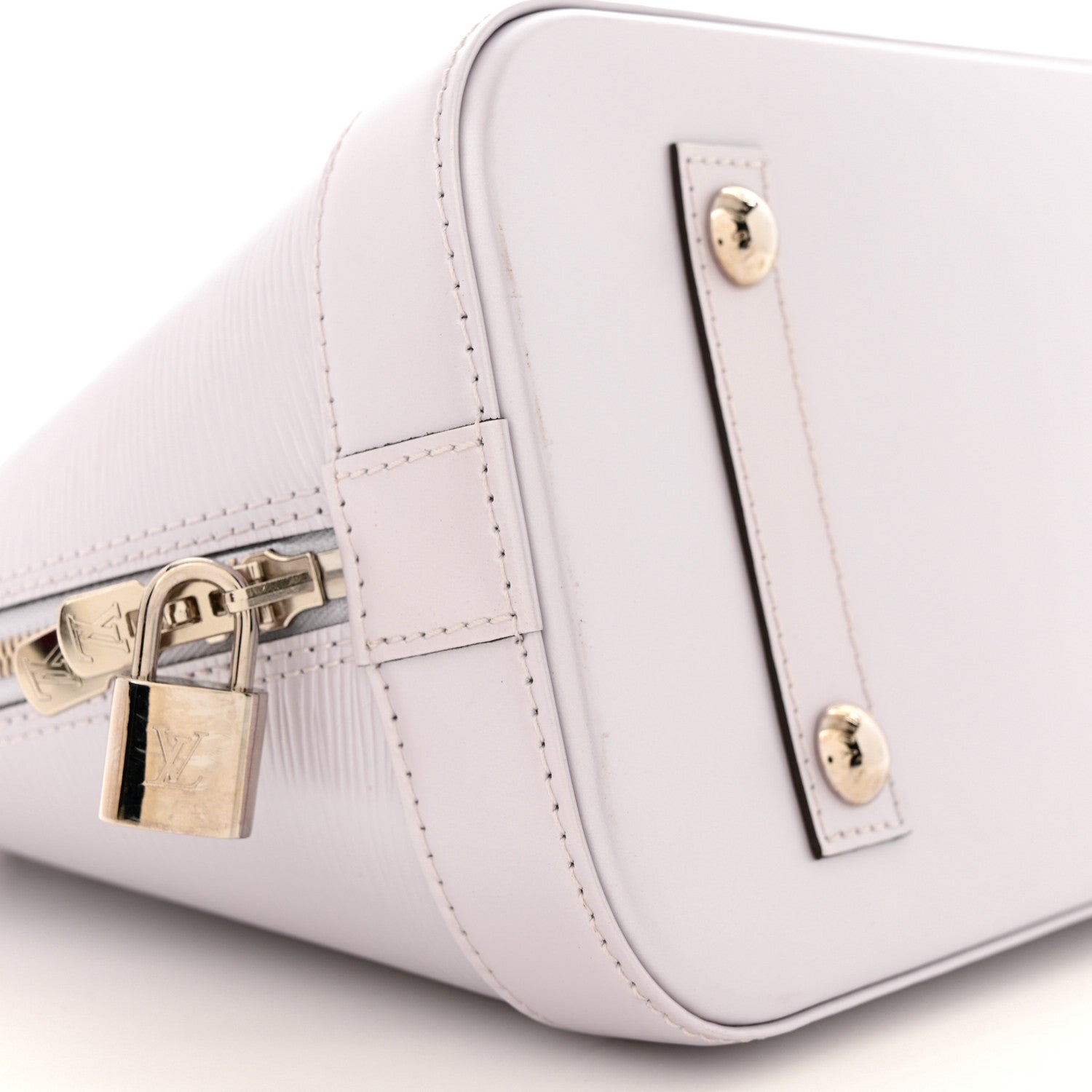Louis Vuitton Epi Alma PM Lilac Nacre 9 of 11