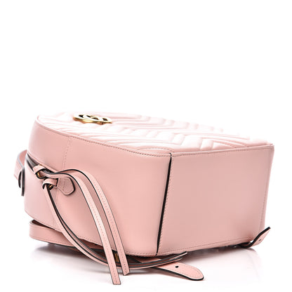 Gucci Calfskin Matelasse GG Marmont Dome Backpack Perfect Pink 3 of 9