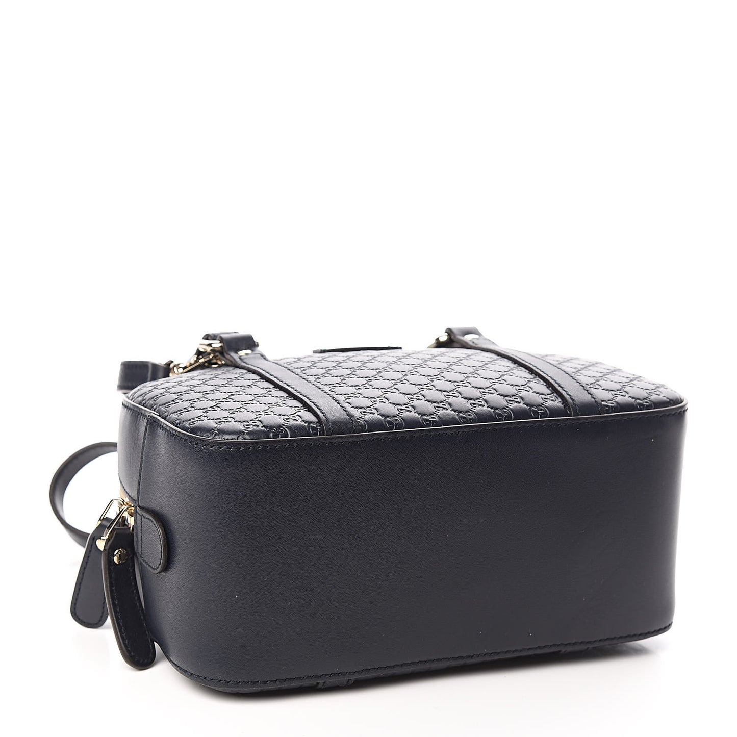 Soft Microguccissima Small Crossbody Bag Blue