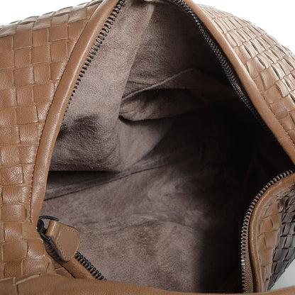 Bottega Veneta Nappa Patent Intrecciato Large Belly Veneta Ombre Hobo Chene 5 of 9