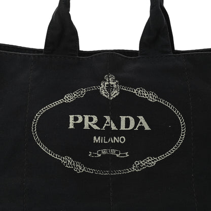 Prada Canapa Logo Tote Black 7 of 12