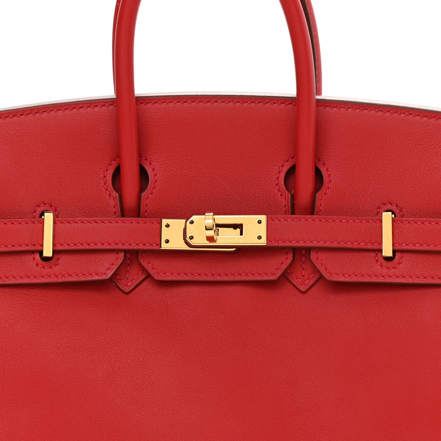 Hermes Swift Birkin 25 Rouge Casaque 8 of 12