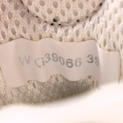 Chanel Mesh Suede Calfskin Grained Calfskin Womens CC Sneakers 39 Black White Silver 9 of 10