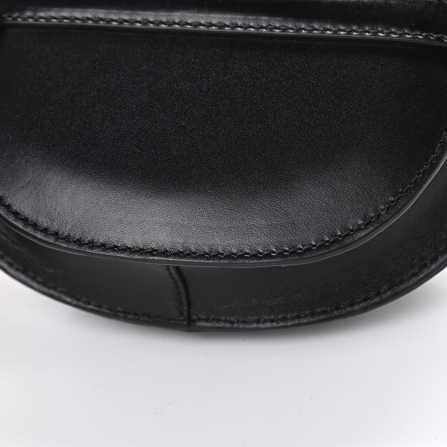 Calfskin Mini Gate Crossbody Bag Black