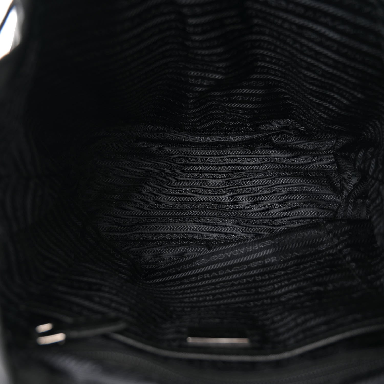 Prada Re-Nylon Tessuto Saffiano Medium Backpack Black 6 of 11