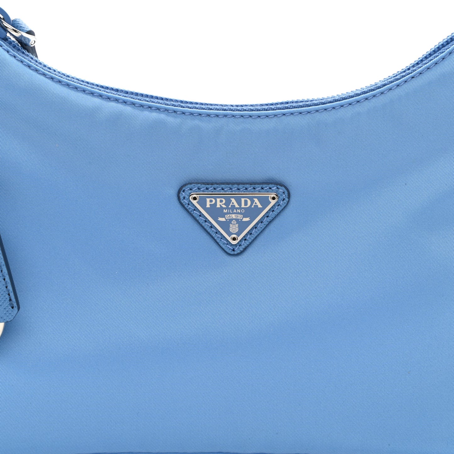 Re-Nylon Saffiano Mini Re-Edition 2000 Bag Pervinca
