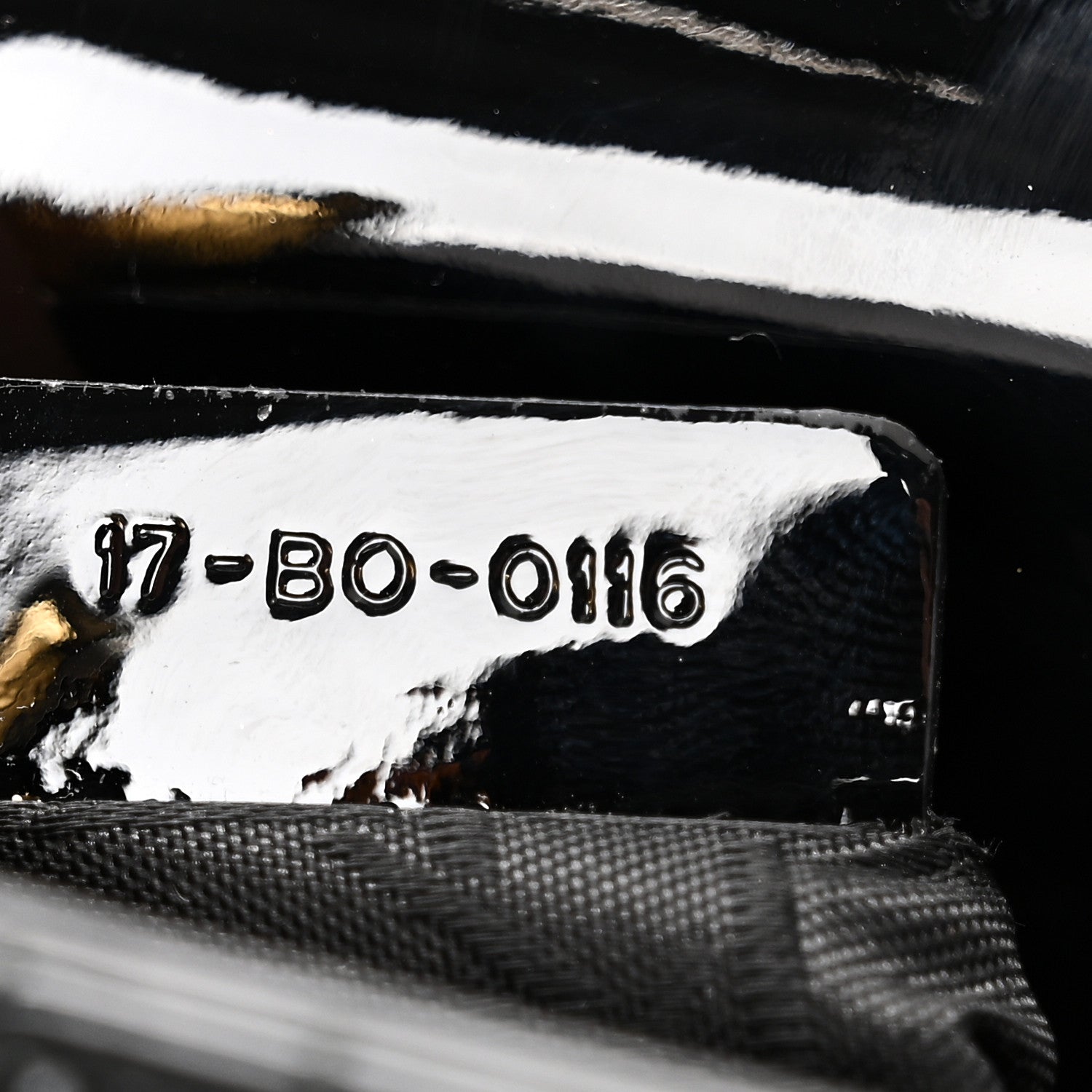 Christian Dior Patent Cannage Mini Lady Dior Black 7 of 12