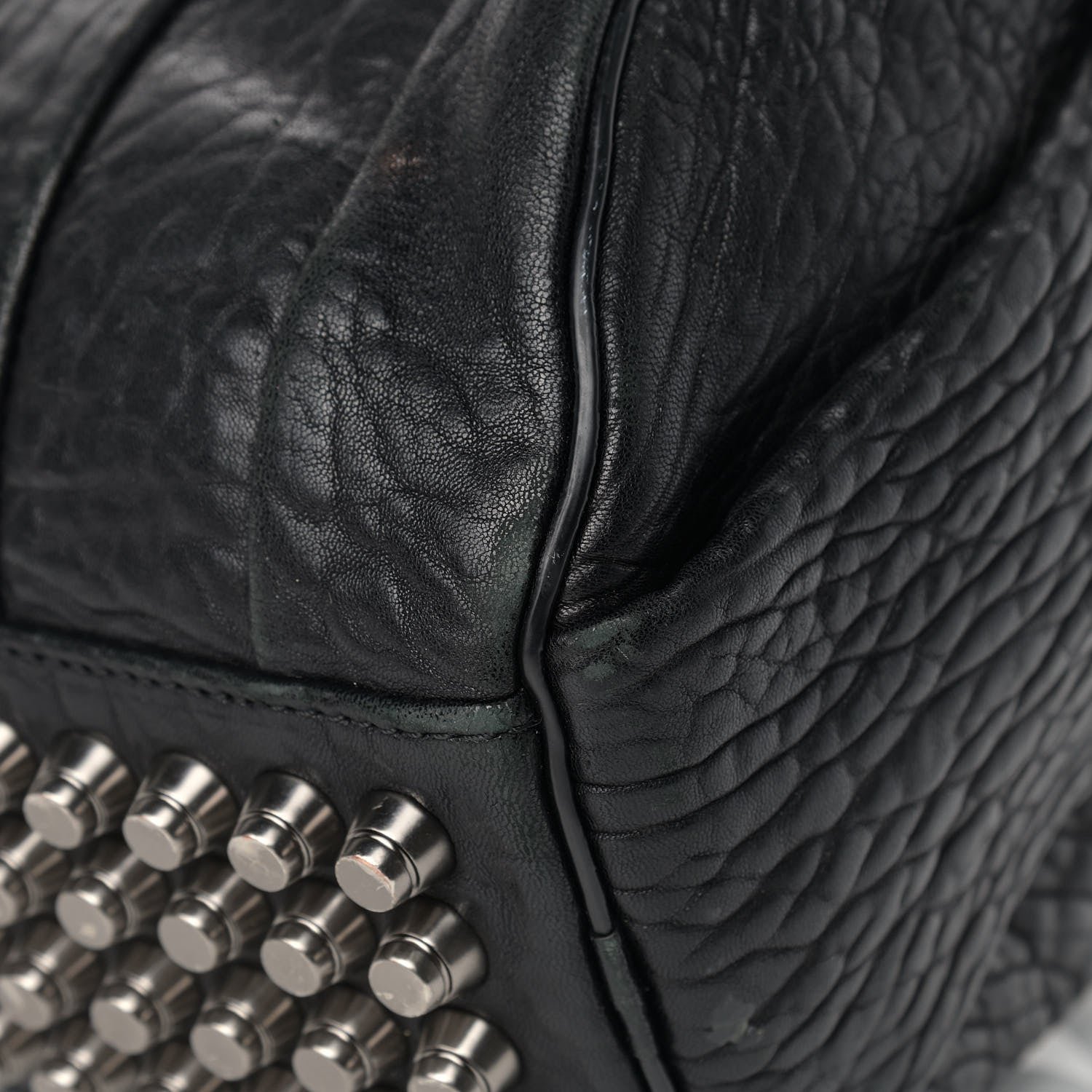 Alexander Wang Pebbled Lambskin Rockie Black Rhodium Hardware 9 of 16