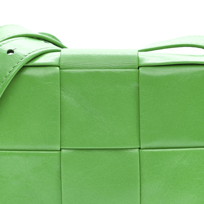 Bottega Veneta Paper Calfskin Maxi Intreccio Extra Mini Cassette Crossbody Bag Parakeet 8 of 11