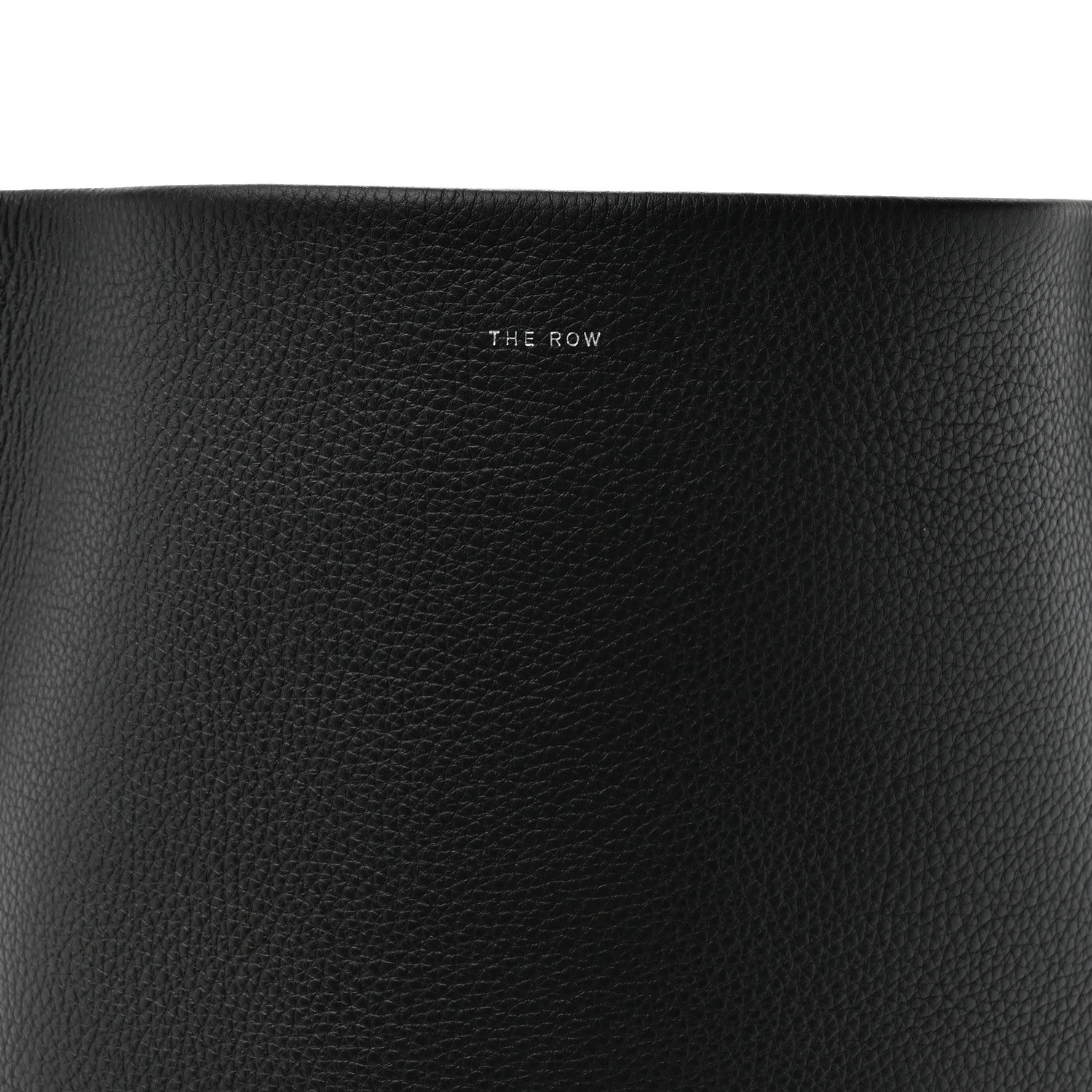 The Row Grained Calfskin Large N/S Park Tote Black 8 of 10
