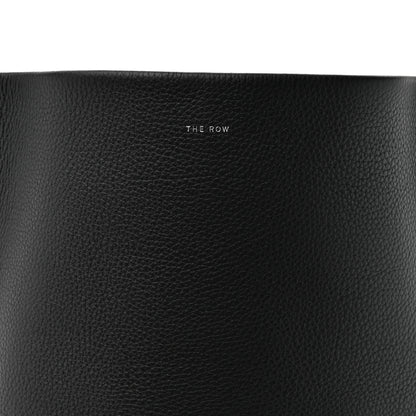 The Row Grained Calfskin Large N/S Park Tote Black 8 of 10