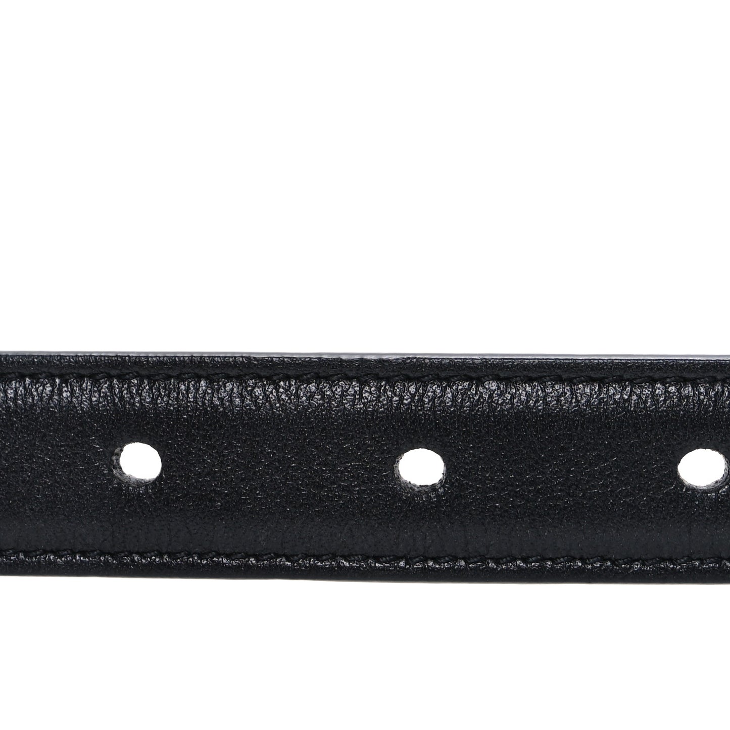 Smooth Calfskin Monogram Square Buckle Belt 85 34 Black