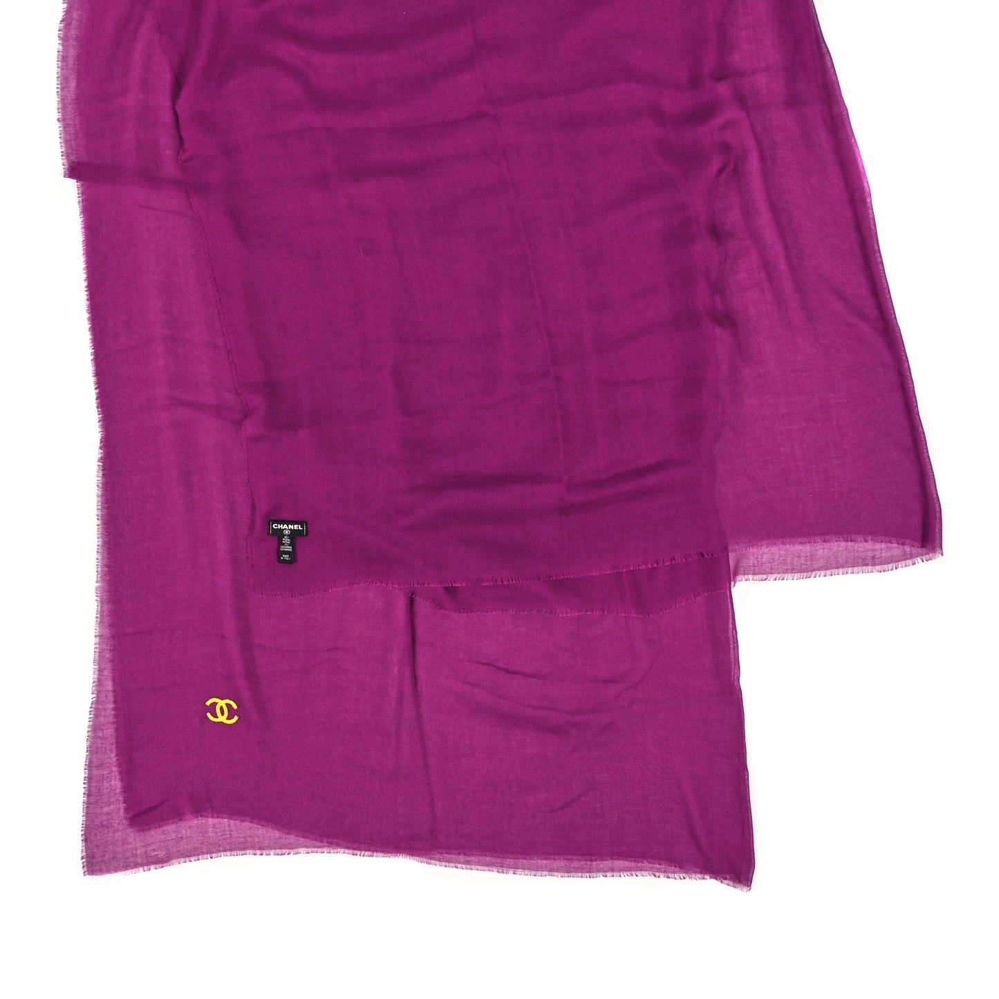 Modal Cashmere Scarf Shawl Purple