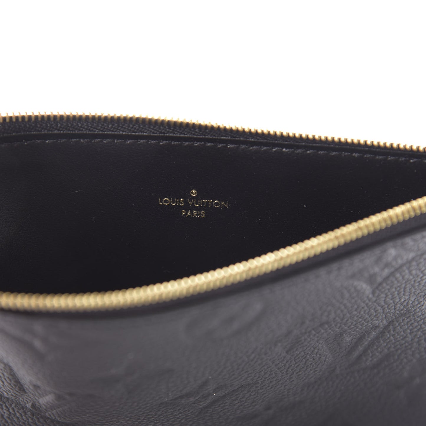 Empreinte Felicie Chain Wallet Zippered Insert Black