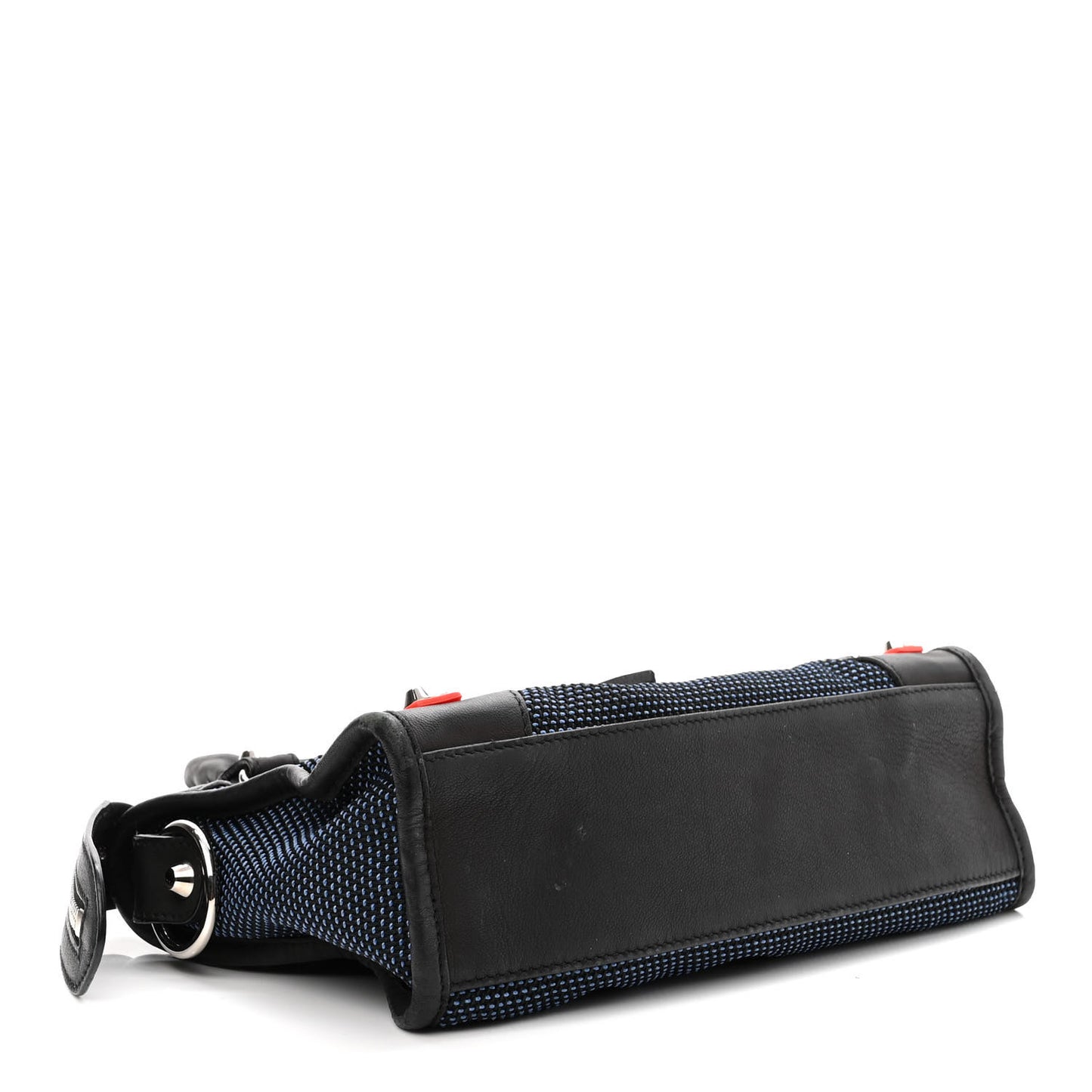 Mesh Agneau Arena Classic Silver Hardware Mini City Black Navy Orange