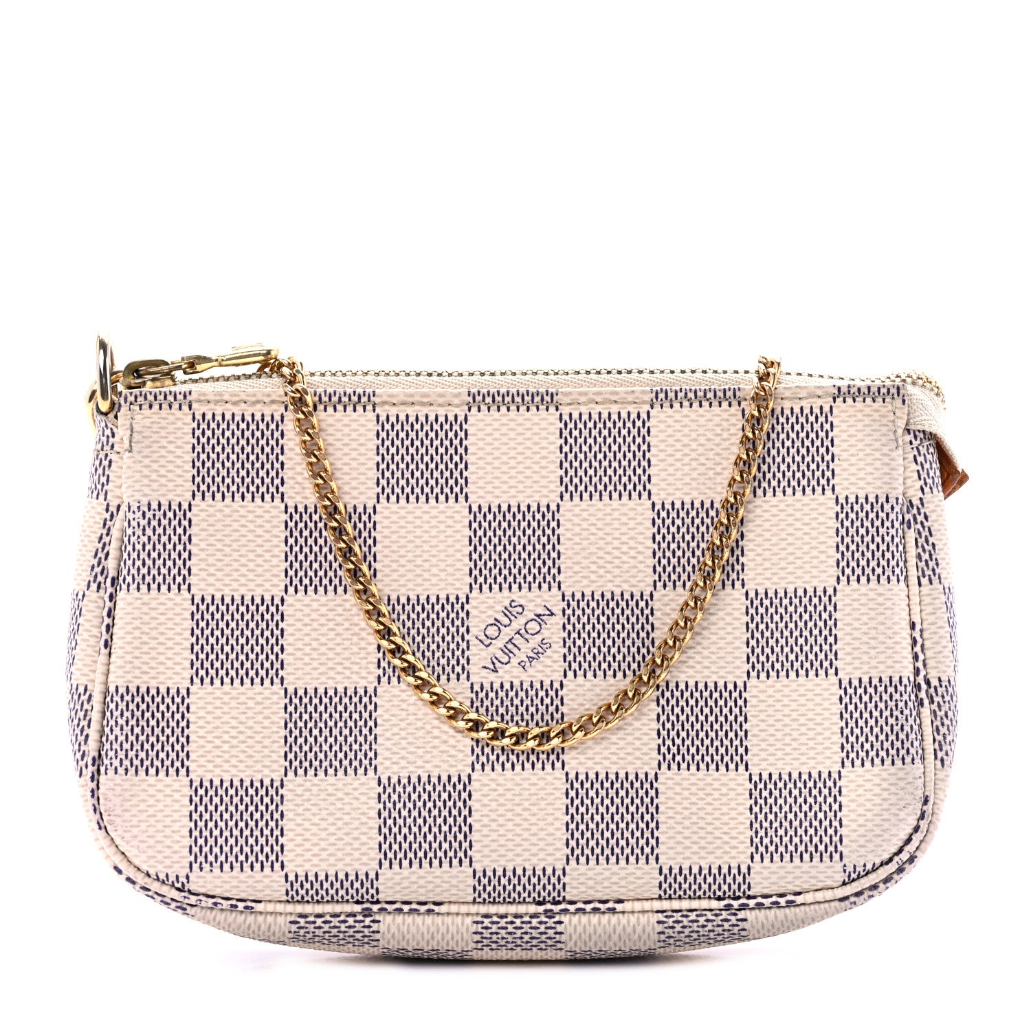 Louis Vuitton Damier Azur Mini Pochette Accessories 1 of 9