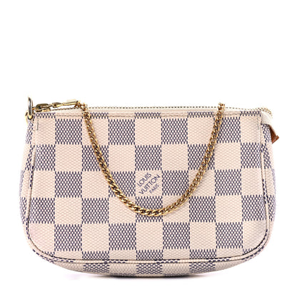 Louis Vuitton Damier Azur Mini Pochette Accessories 1 of 9