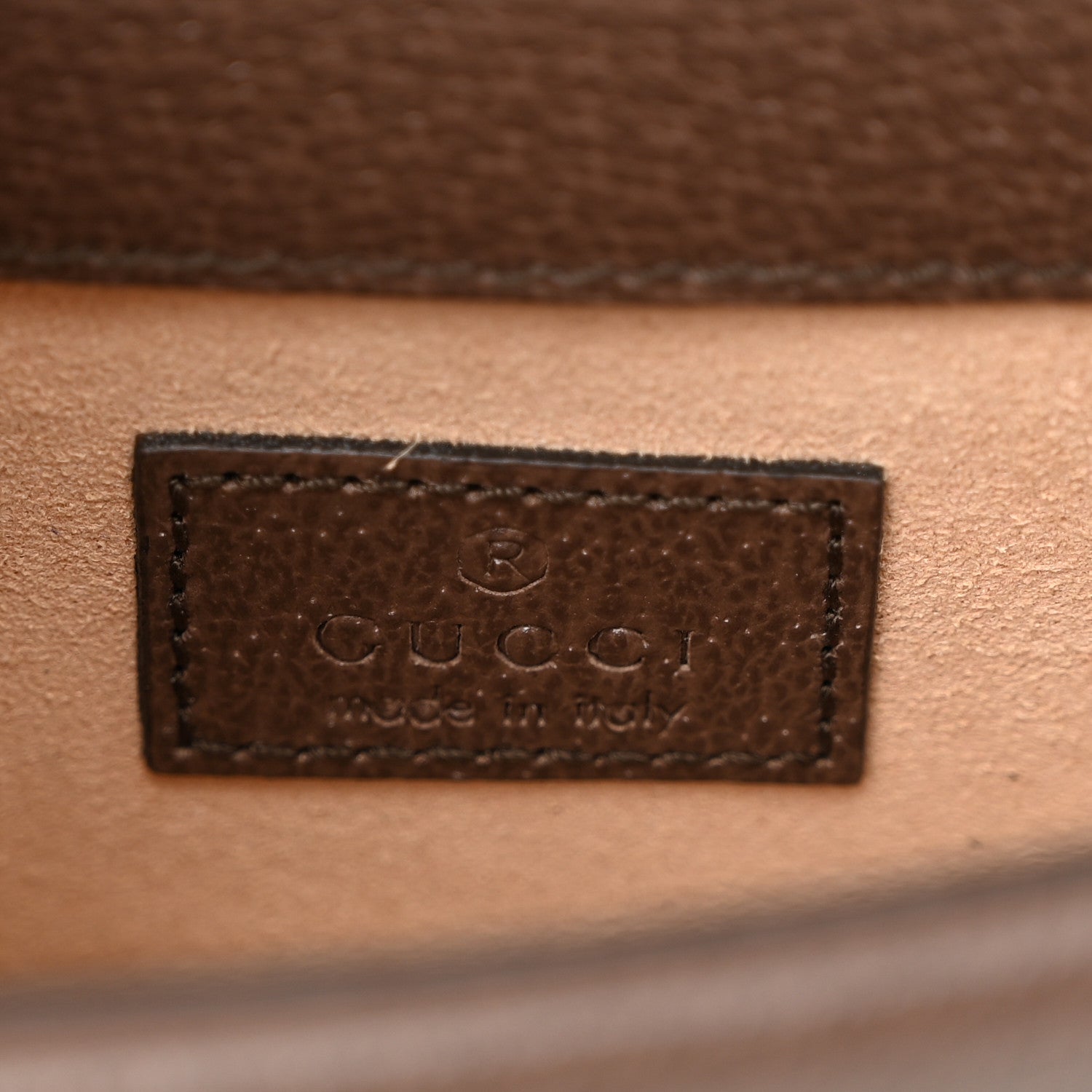 Gucci Monogram Jumbo GG Textured Dollar Calfskin Embroidered Super Mini Dionysus Shoulder Bag Camel Ebony New Acero Multicolor 6 of 9