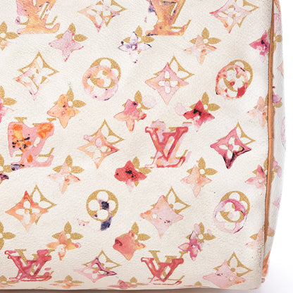 Louis Vuitton Watercolor Aquarelle Speedy 35 White 24 of 24