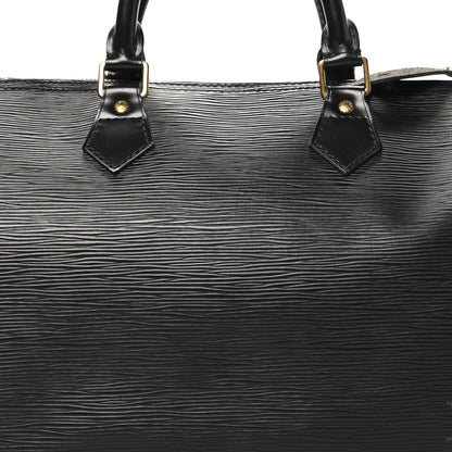 Louis Vuitton Epi Speedy 30 Black 8 of 10