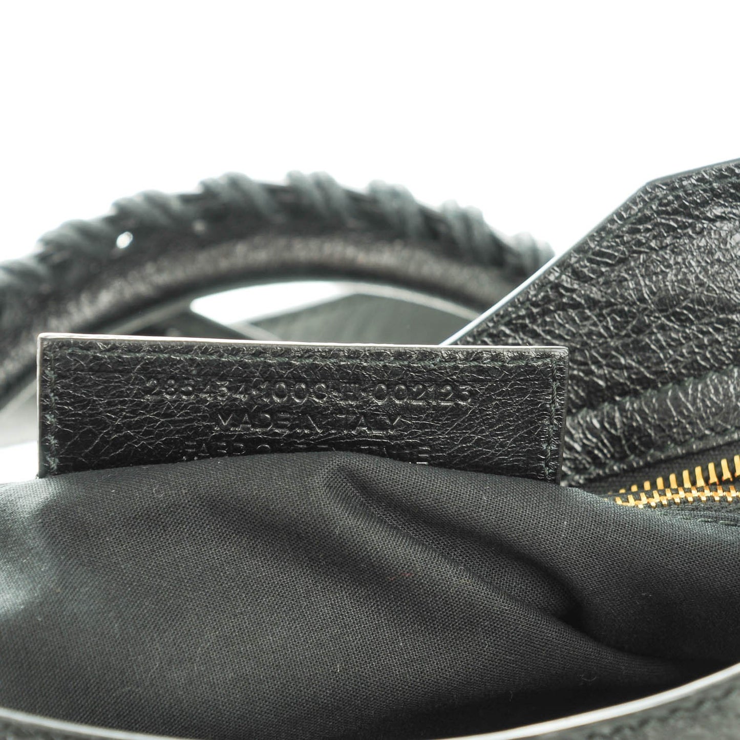 Agneau Giant 12 Gold Hardware Town Black