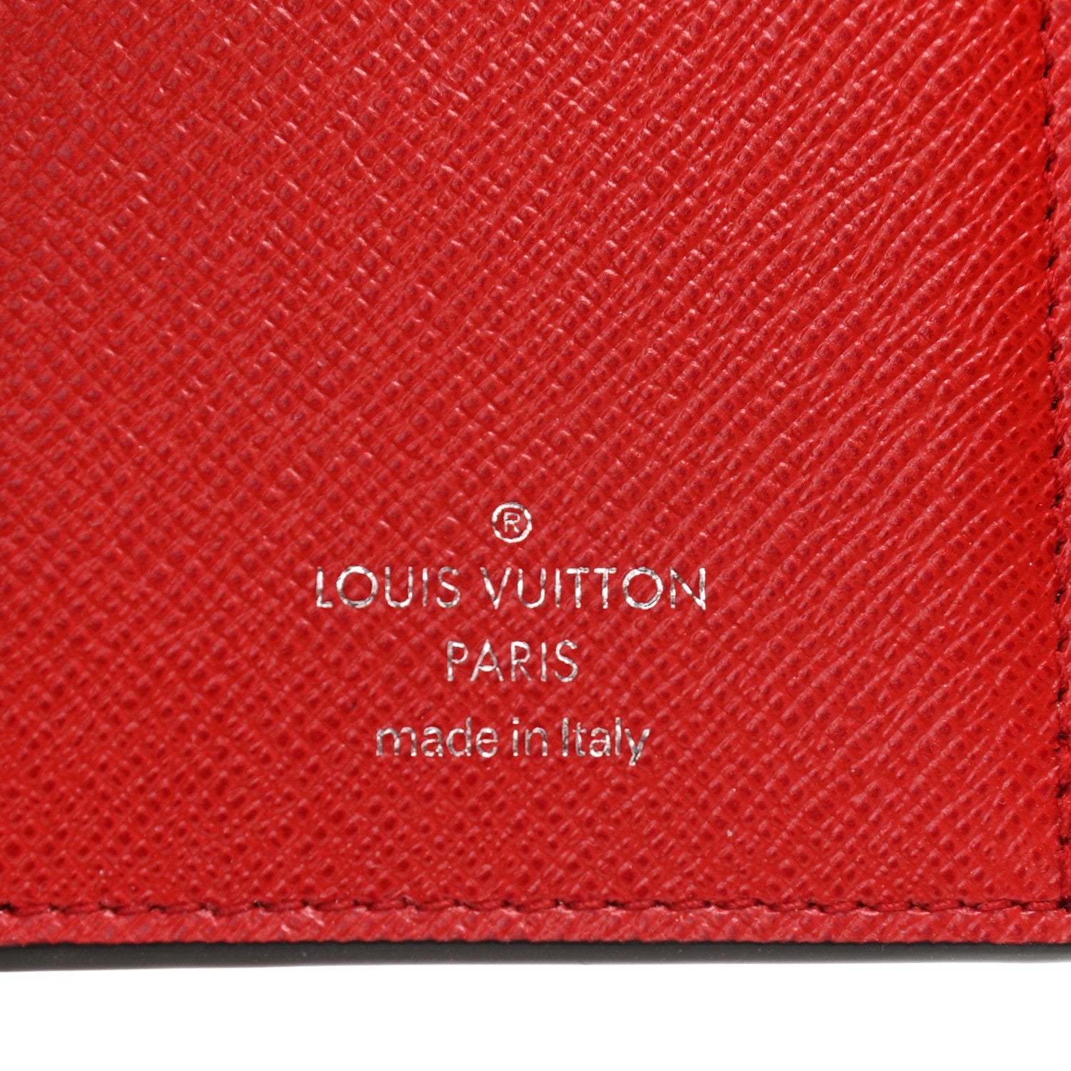 Louis Vuitton Monogram Escale Victorine Wallet Red 6 of 7