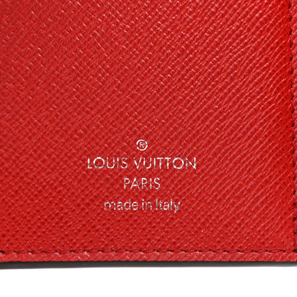 Louis Vuitton Monogram Escale Victorine Wallet Red 6 of 7