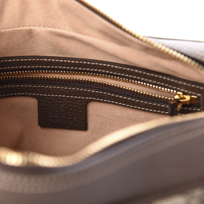 Gucci GG Supreme Monogram Web Small Ophidia Shoulder Bag Brown 6 of 11