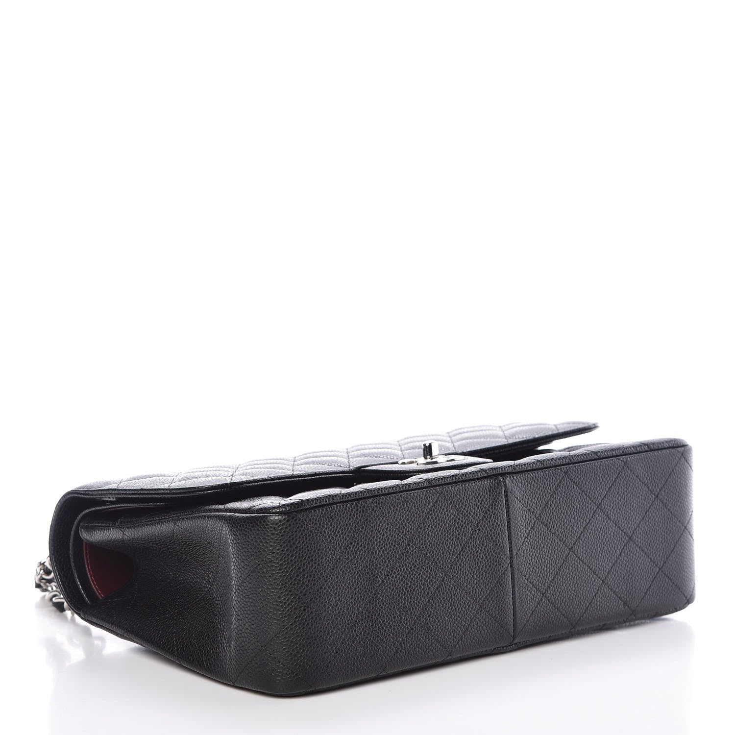 Chanel Caviar Quilted Jumbo Double Flap Black 4 of 10