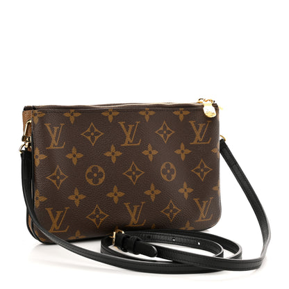 Louis Vuitton Reverse Monogram Giant Double Zip Pochette 3 of 10