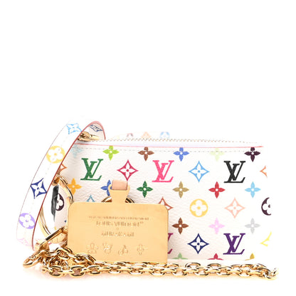 Louis Vuitton LV X TM Monogram Multicolor Phone Holder White 1 of 11