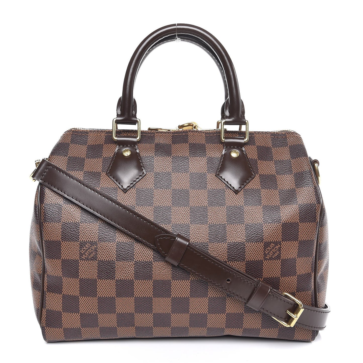 Damier Ebene Speedy Bandouliere 25