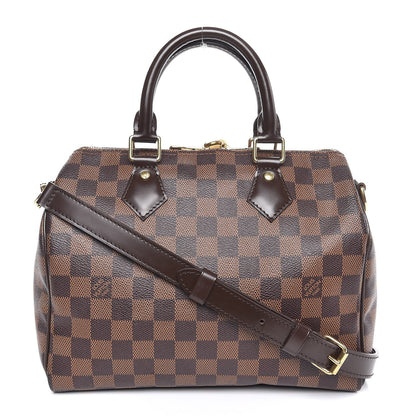 Louis Vuitton Damier Ebene Speedy Bandouliere 25 1 of 8