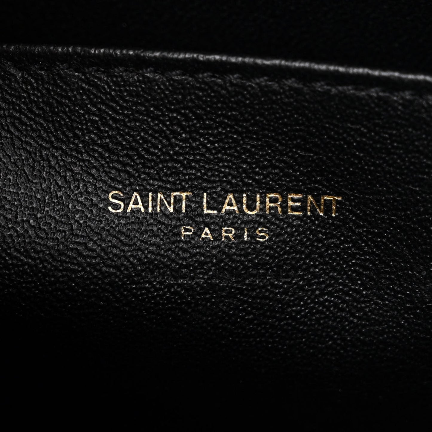 Calfskin Monogram Baby Cabas Black