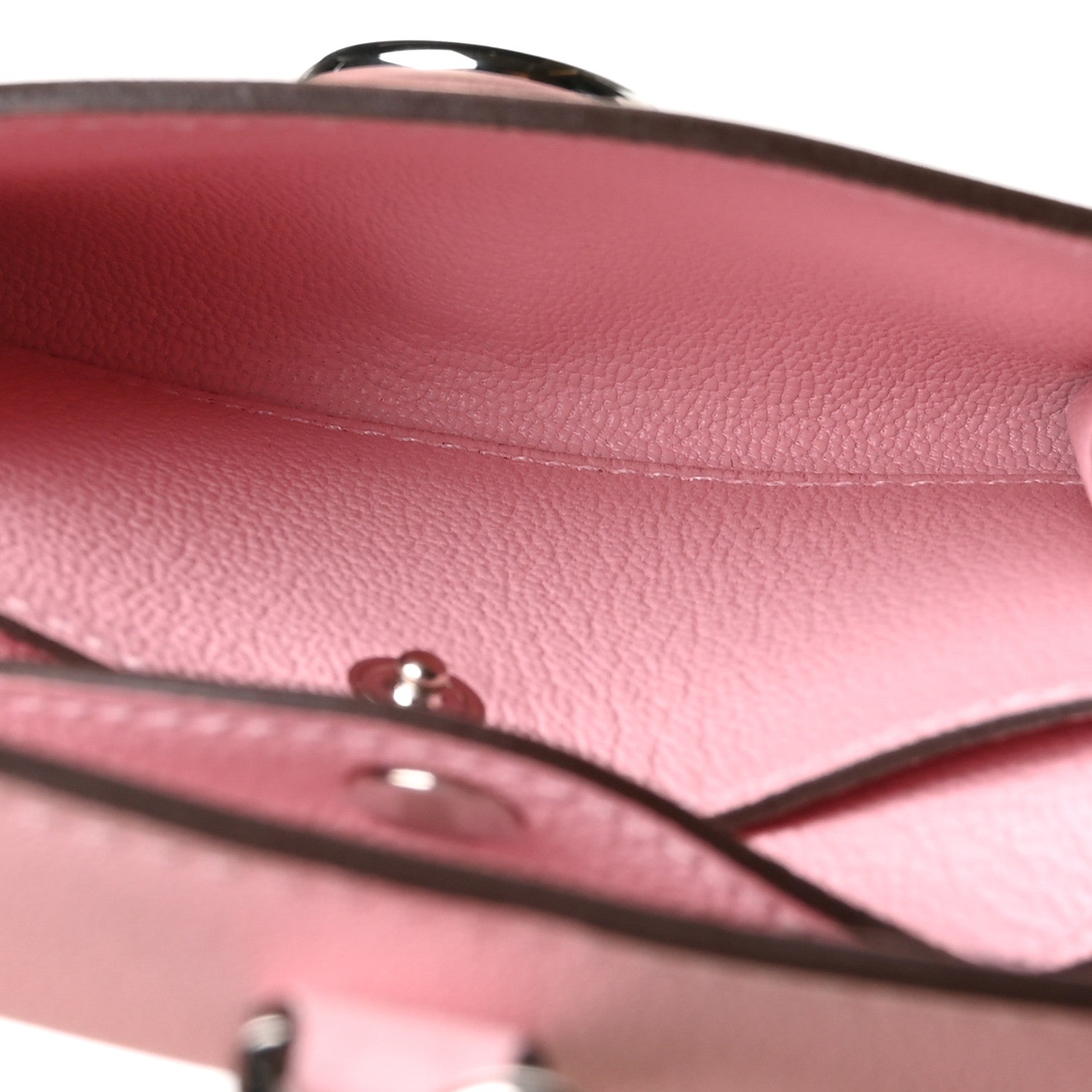 Hermes Swift Glenan Compact Wallet Rose Sakura 5 of 8