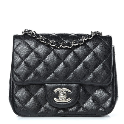 Chanel Caviar Quilted Mini Square Flap Black 1 of 9
