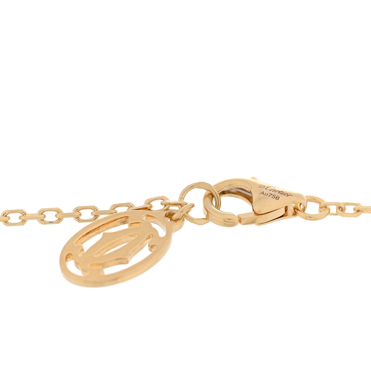 Cartier 18K Yellow Gold Diamond SM D'Amour Bracelet 3 of 3