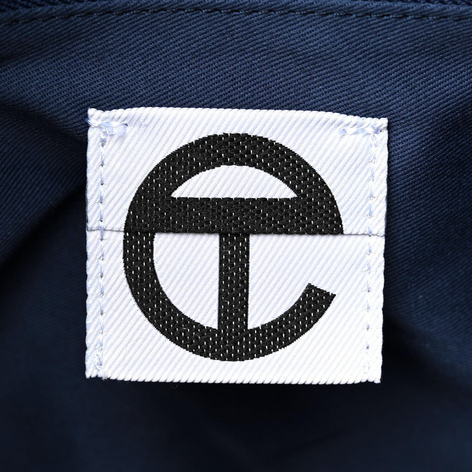 Telfar Vegan Leather Medium Shopping Bag Navy 6 of 11