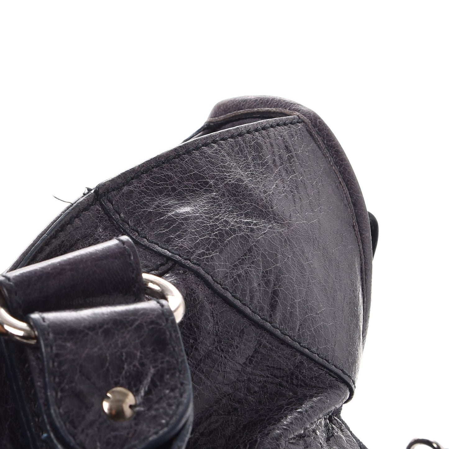 Agneau Giant 21 Silver Hardware Part Time Dark Night