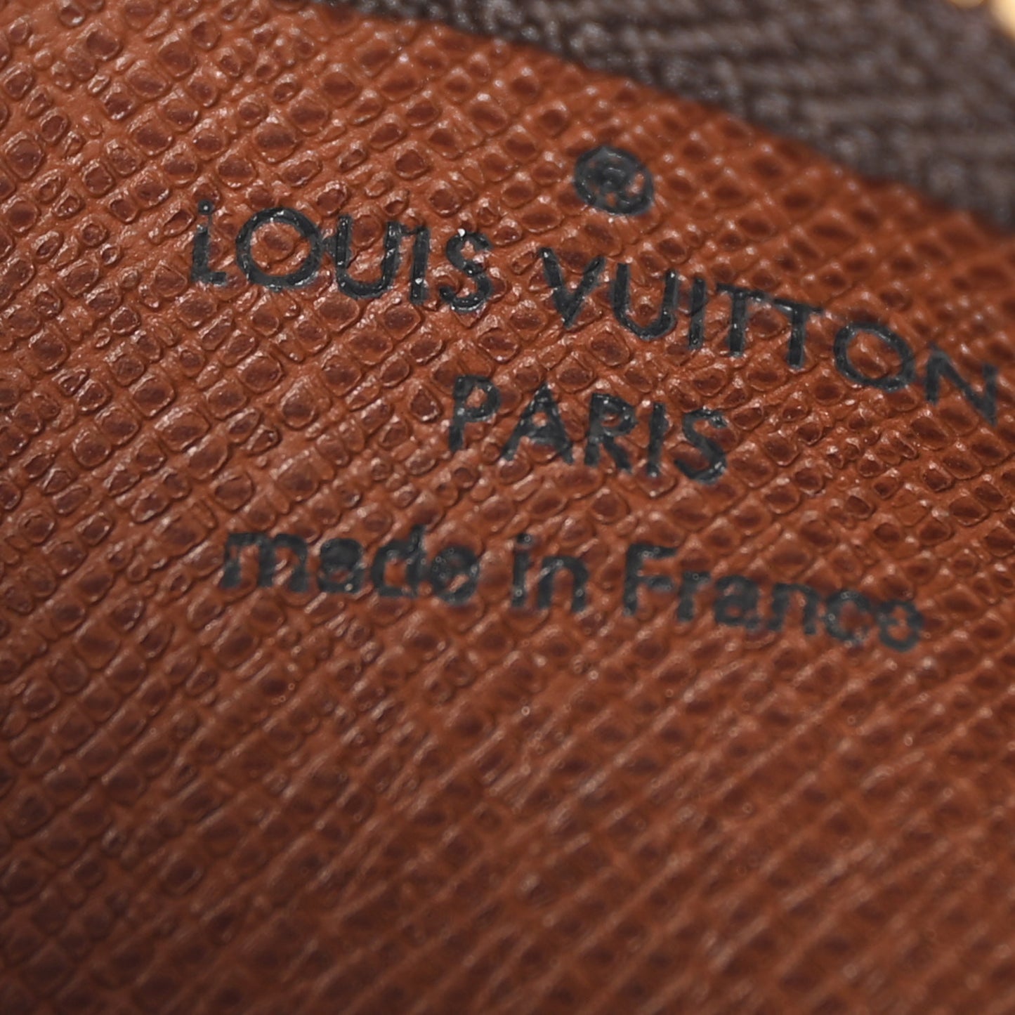 Monogram Key Pouch