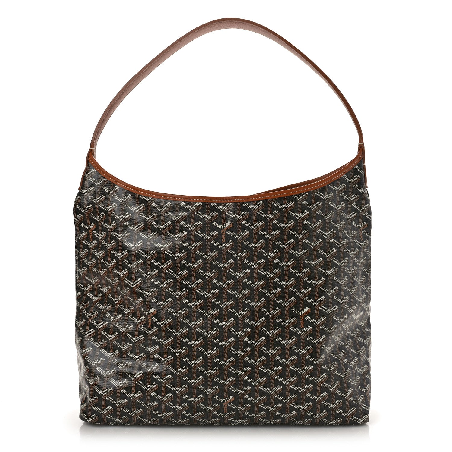 Goyard Goyardine Boheme Hobo Black Gold 1 of 7