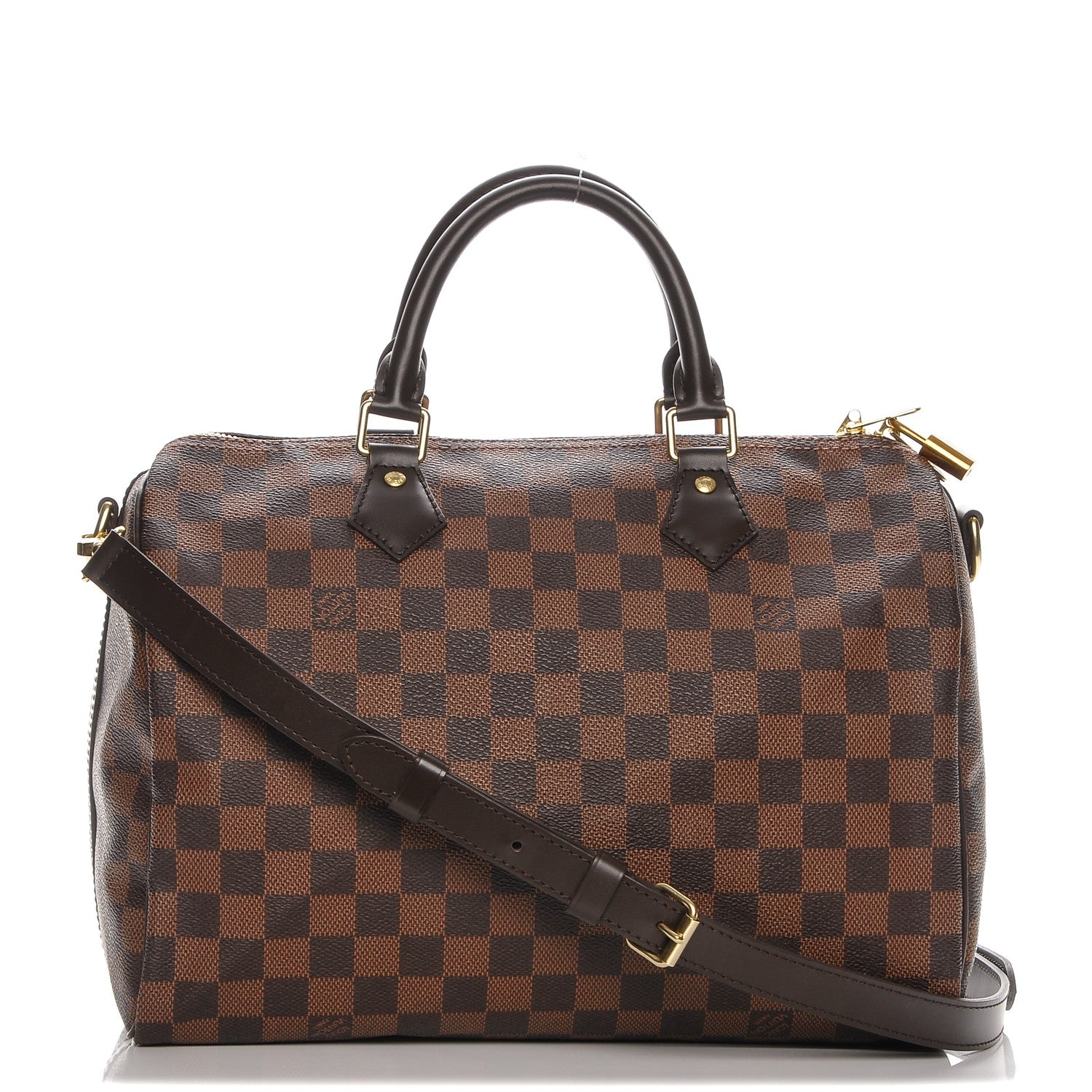 Louis Vuitton Damier Ebene Speedy Bandouliere 30 1 of 8