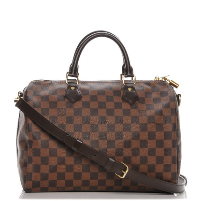 Louis Vuitton Damier Ebene Speedy Bandouliere 30 1 of 8