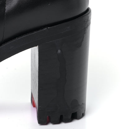 Christian Louboutin Calfskin Communa 70 Ankle Boots 36.5 Black 10 of 10