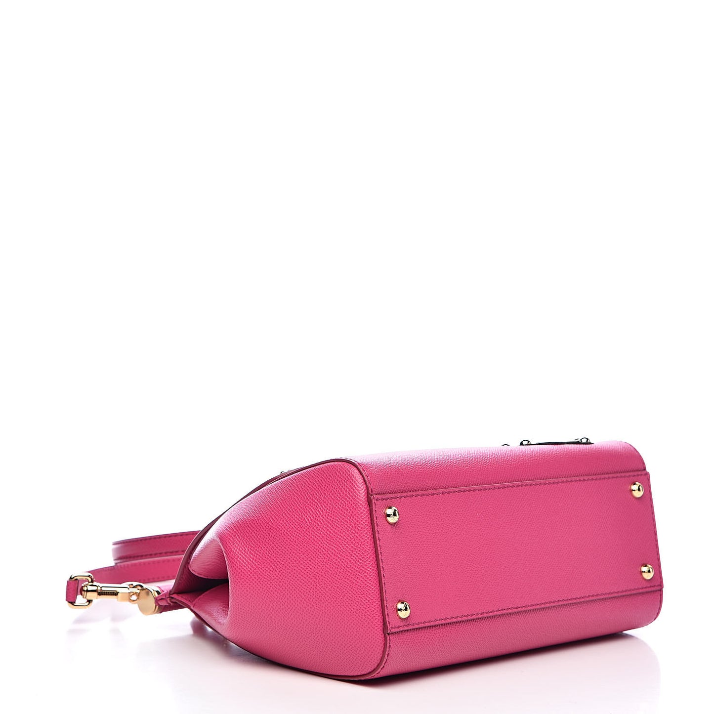 Dauphine Oops Patch Medium Miss Sicily Satchel Rosa Geranio